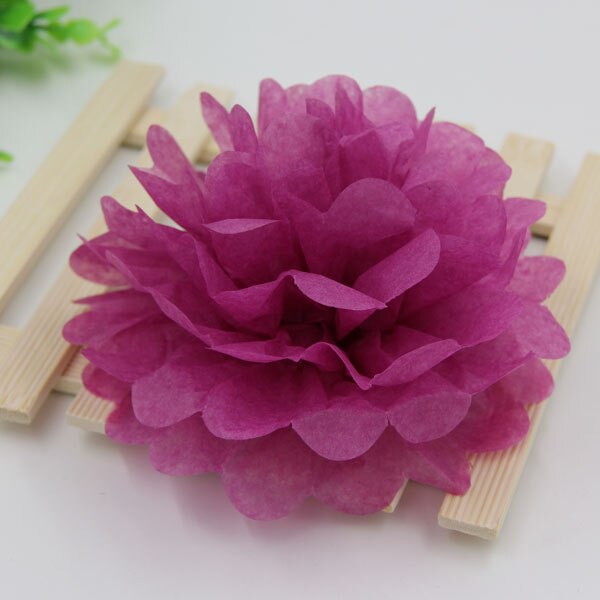 Pompons en papier de soie multicolores 10/15/20 cm – Décoration fête