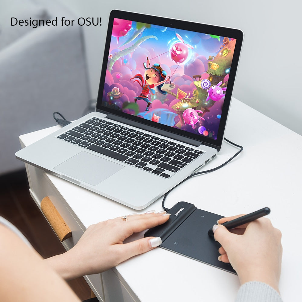 Tablette graphique XP 4x3 pouces avec stylet sans batterie pour dessin