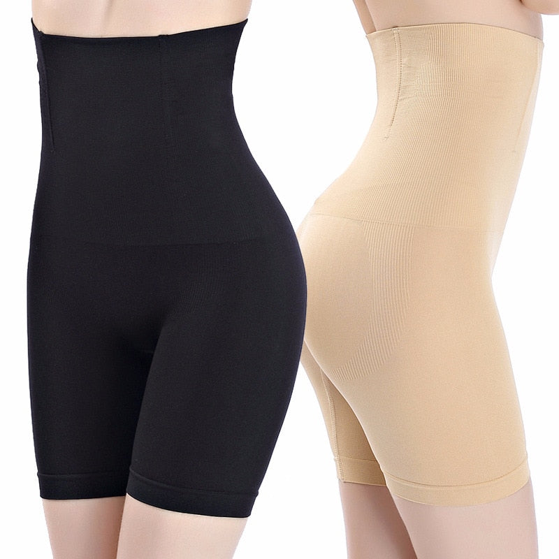Short gainant SH-0006 taille haute respirante – Ventre plat et confort
