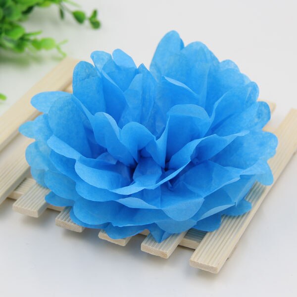 Pompons en papier de soie multicolores 10/15/20 cm – Décoration fête