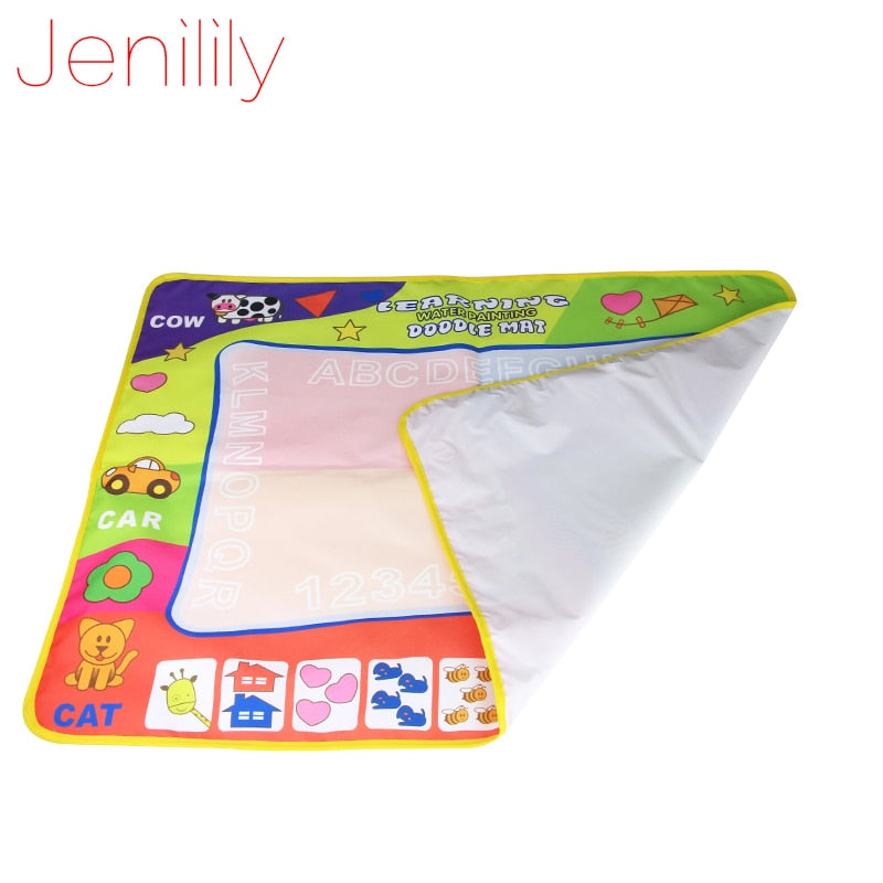 Tapis de dessin à l'eau Jenilily grand format avec 2 stylos magiques