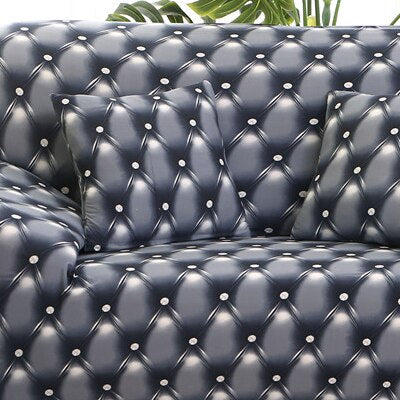 Lot de 2 housses de coussin 45x45 cm assorties canapé et literie