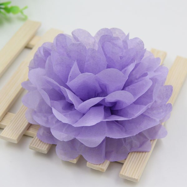 Pompons en papier de soie multicolores 10/15/20 cm – Décoration fête