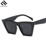 Evrfelan Retro Square Sunglasses Brand Desinger Cat Eye Sun Glasses Women Eyewear Chic Big Frame Glasses for Women oculos UV400