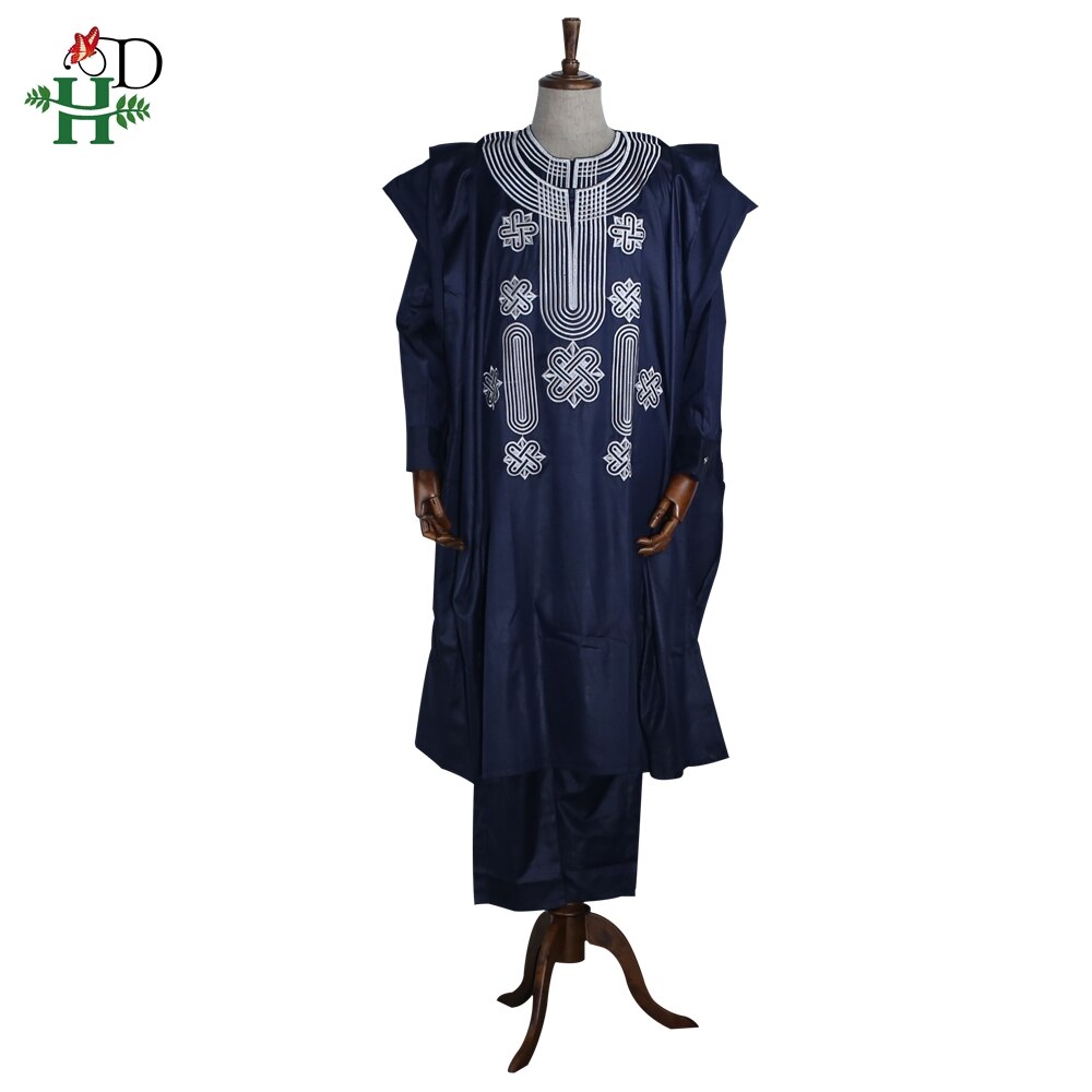 Ensemble Agbada Homme Traditionnel - Boubou Africain