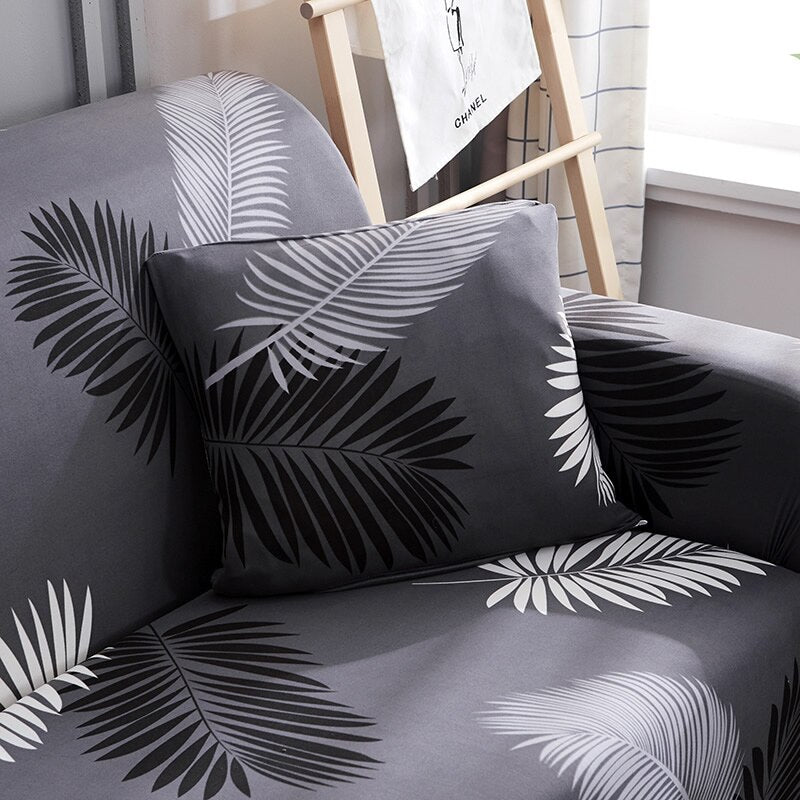Lot de 2 housses de coussin 45x45 cm assorties canapé et literie