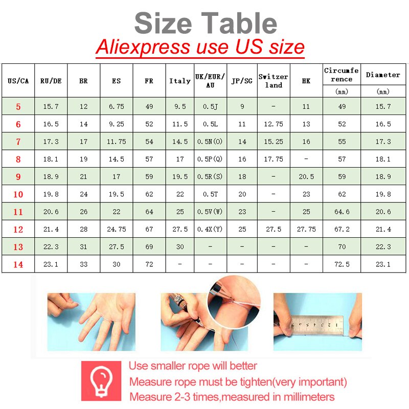 Bague Femme Vnox Or Rose - Zircon Acier Inoxydable