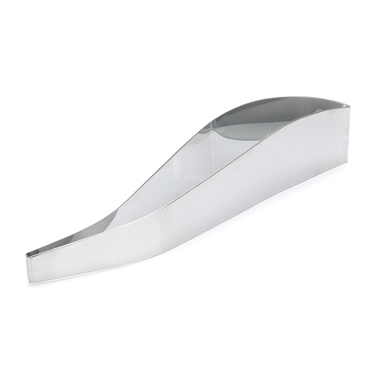 Coupe-tarte et pizza Febwind en acier inoxydable – Forme feuille