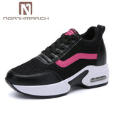 NORTHMARCH 2021 New Platform Sneakers Shoes Breathable Casual Shoes Woman Fashion Height Increasing Ladies Shoes Chaussure Femme