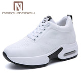 NORTHMARCH 2021 New Platform Sneakers Shoes Breathable Casual Shoes Woman Fashion Height Increasing Ladies Shoes Chaussure Femme