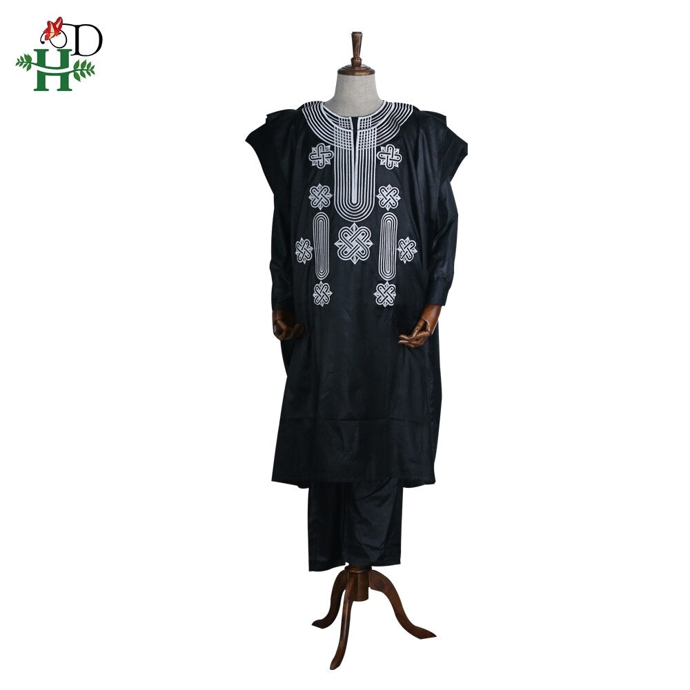 Ensemble Agbada Homme Traditionnel - Boubou Africain