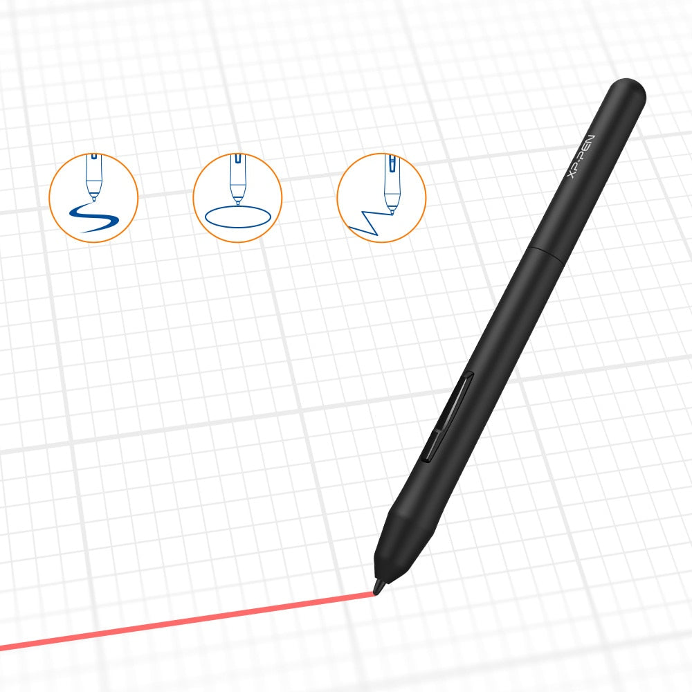 Tablette graphique XP 4x3 pouces avec stylet sans batterie pour dessin