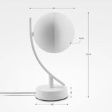 Lampe Intelligente de Bureau 16 millions de Couleurs Minuterie de Contrôle Sans Fil Alexa Compatible Veilleuse Magique pour Maison Intelligente Tuya Smart APP WiFi