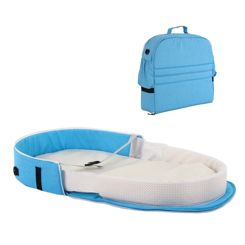 Lit bébé portable pliable avec moustiquaire pour voyage