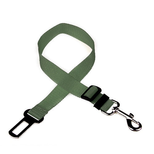 Ceinture de sécurité réglable pour chien en voiture – Laisse harnais