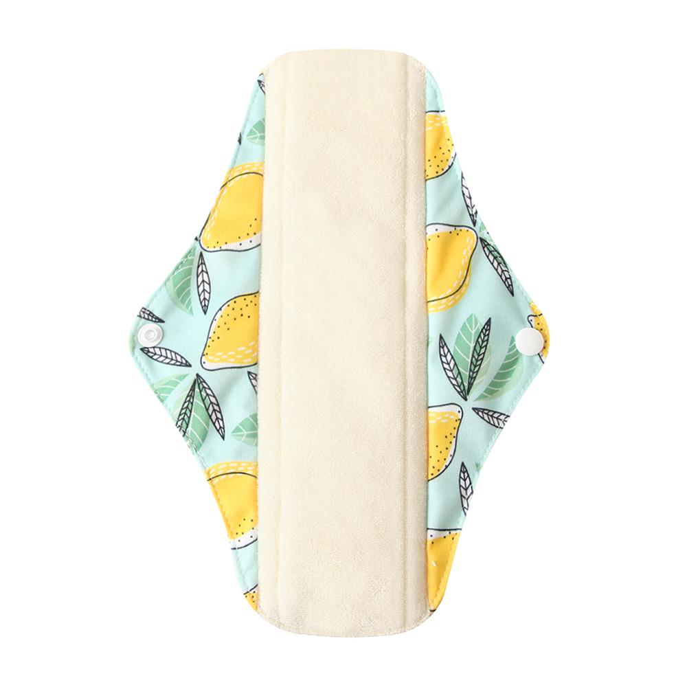 Protège-slip lavable Ohbabyka charbon de bambou – Serviette réutilisable