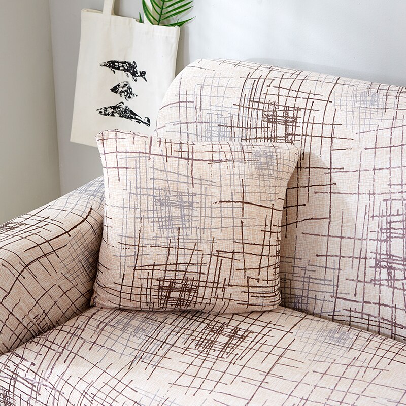 Lot de 2 housses de coussin 45x45 cm assorties canapé et literie