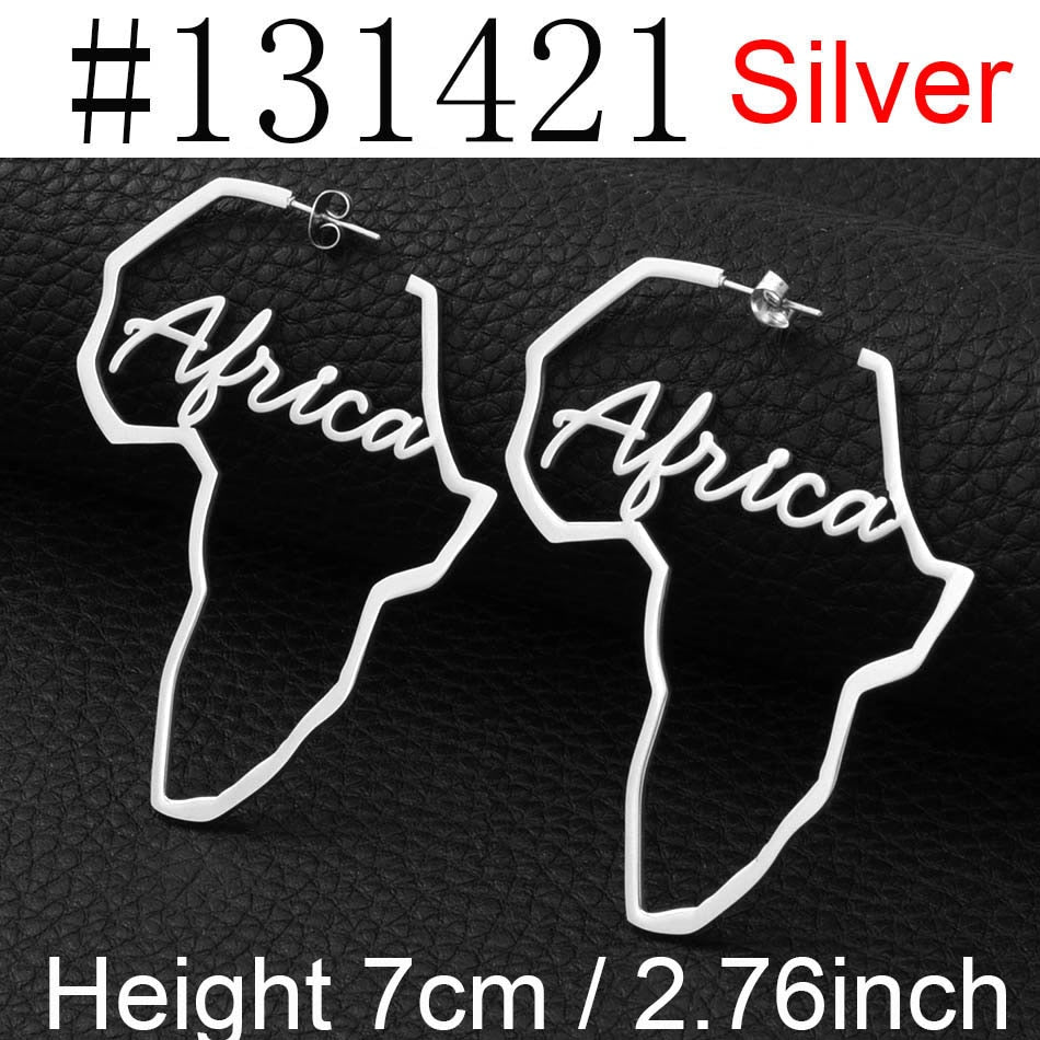 Boucles d'Oreilles Symbole Adinkra Nyame Anniyo - Bijou Africain Doré 3