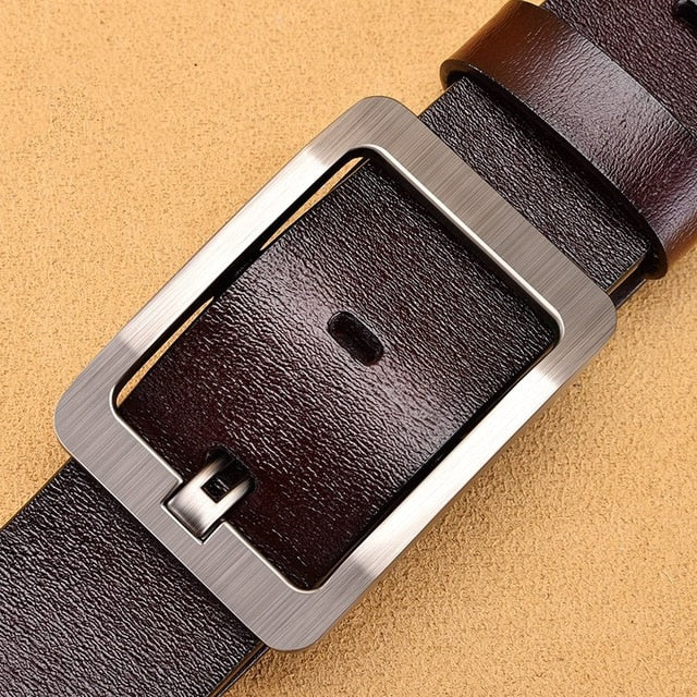 Ceinture homme Cartelo en cuir de vache – Boucle ardillon grande taille