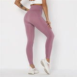 2020 Women New Gym Sports Leggings Women High Waist Push Up Elastics Yuga Pants Fitness Jogging Workout Running Leggins wear