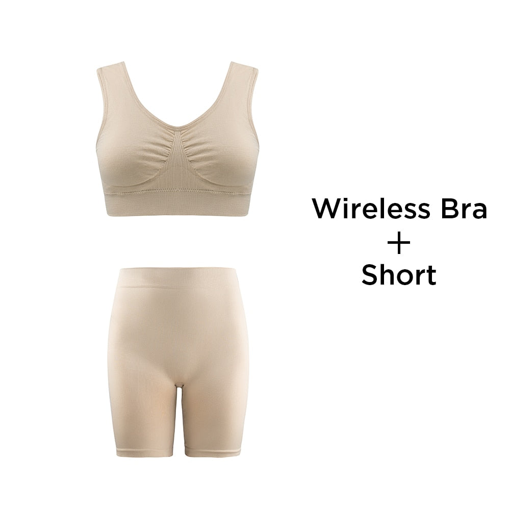 Short gainant CI-0010 grande taille haute élasticité – Shapewear femme