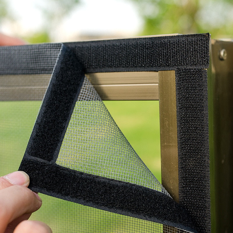 Moustiquaire fenêtre invisible lavable et personnalisable