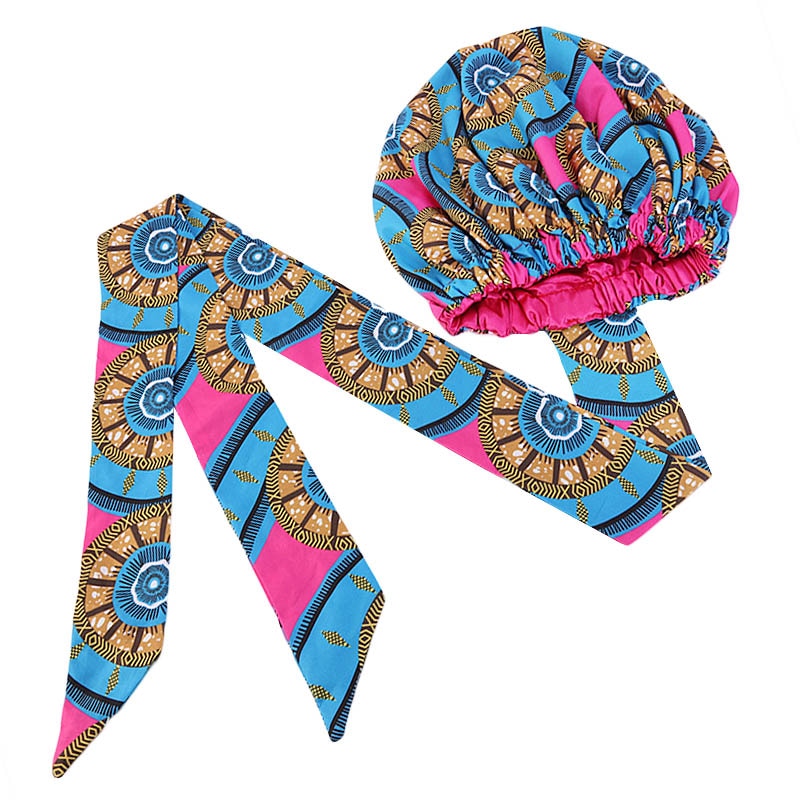 Turban Africain Nigérian Foulard - Cheveux Femme 2