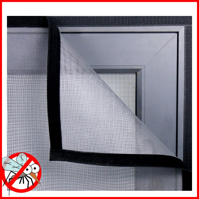 Moustiquaire fenêtre invisible lavable et personnalisable