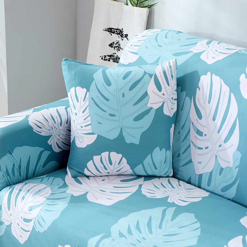 Lot de 2 housses de coussin 45x45 cm assorties canapé et literie
