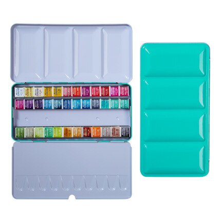 Set aquarelle professionnelle Superior Artist 12 à 48 couleurs – Boîte métal