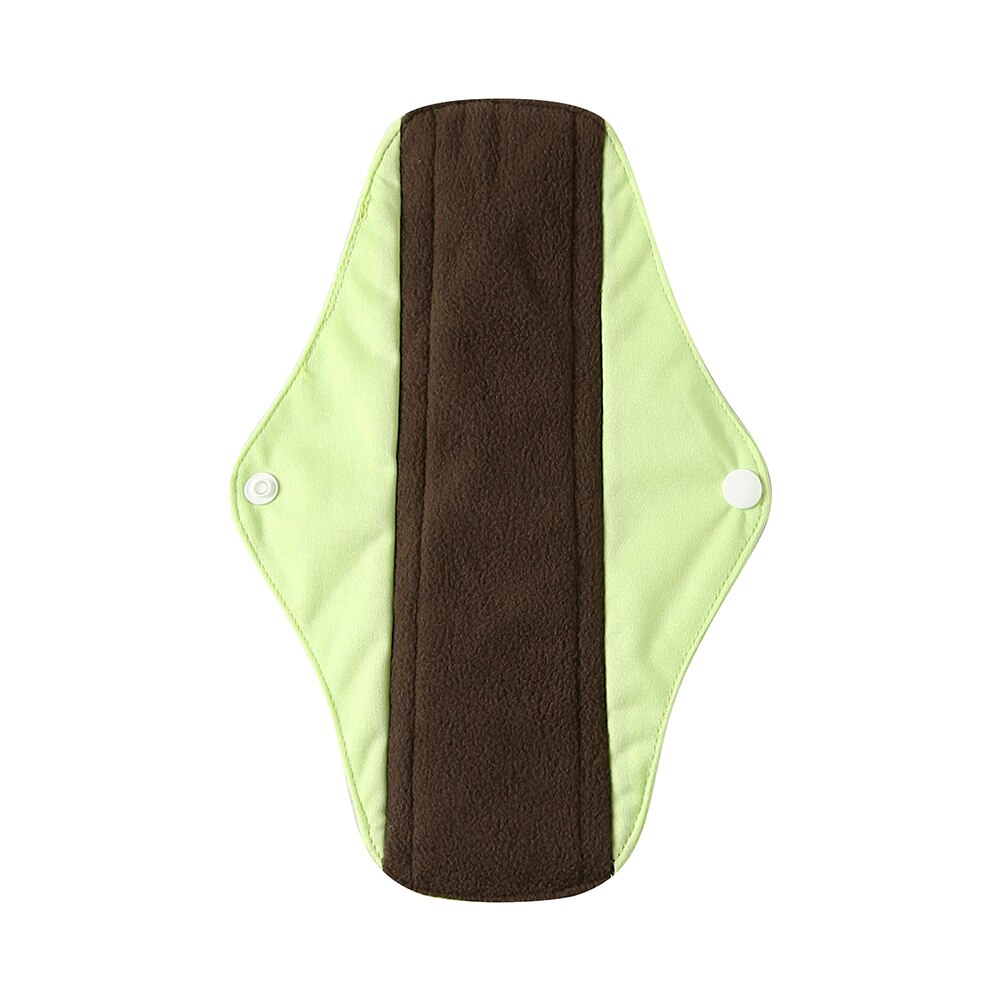 Protège-slip lavable Ohbabyka charbon de bambou – Serviette réutilisable