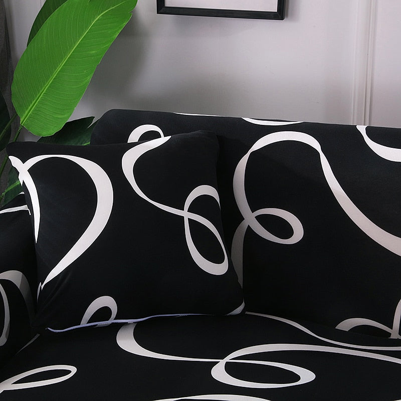 Lot de 2 housses de coussin 45x45 cm assorties canapé et literie