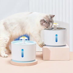 Fontaine à eau électrique pour chien et chat avec affichage LED