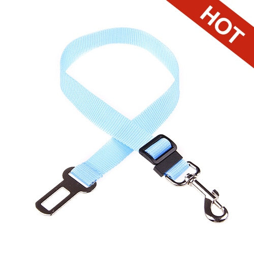 Ceinture de sécurité réglable pour chien en voiture – Laisse harnais
