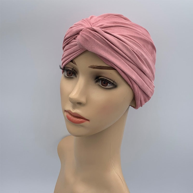 Turban Suédine Femme Africain - Hijab Foulard Tête 2