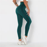 2020 Women New Gym Sports Leggings Women High Waist Push Up Elastics Yuga Pants Fitness Jogging Workout Running Leggins wear