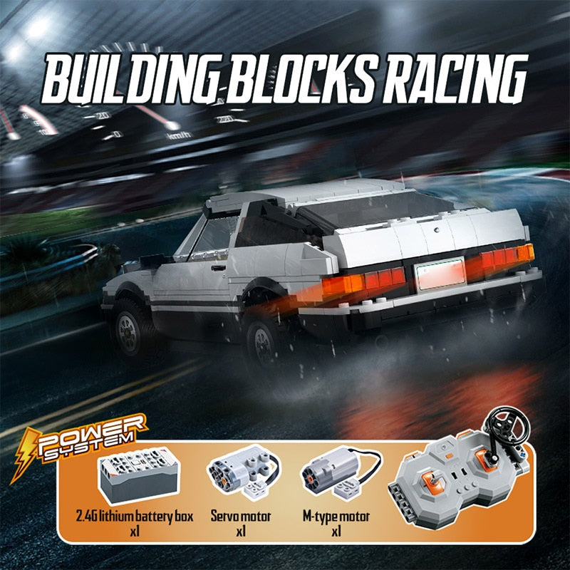 Voiture de course RC Cada 1234 pièces – Drift télécommandé blocs techniques