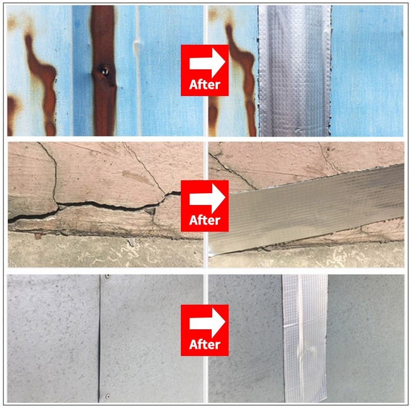 Ruban adhésif aluminium butyl 3 m imperméable – Réparation fissures