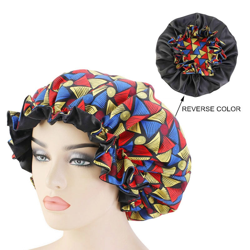 Turban Africain Nigérian Foulard - Cheveux Femme 2