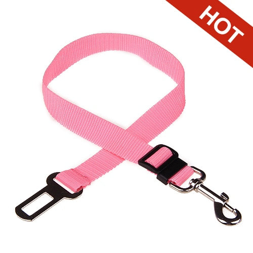 Ceinture de sécurité réglable pour chien en voiture – Laisse harnais
