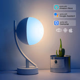 Lampe Intelligente de Bureau 16 millions de Couleurs Minuterie de Contrôle Sans Fil Alexa Compatible Veilleuse Magique pour Maison Intelligente Tuya Smart APP WiFi