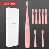 Dentists Recommend Professional Sonic Electric Toothbrush 5 Modes Protect Gums Rechargeable Waterproof Toothbrush Box as Gift