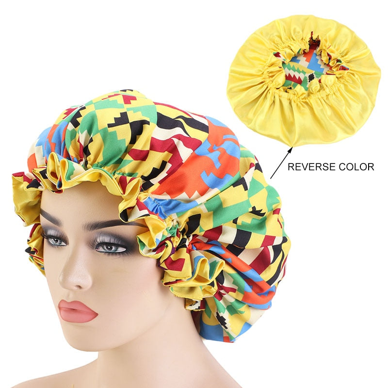 Turban Africain Nigérian Foulard - Cheveux Femme 2