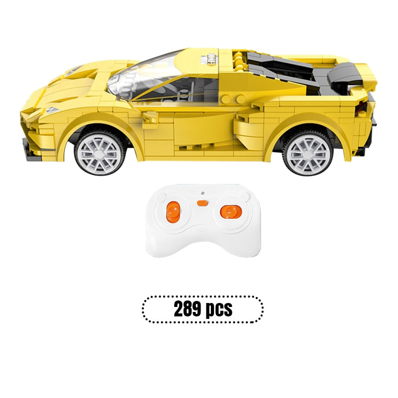 Voiture de sport RC Cada – Programmable via app, blocs techniques ville