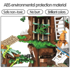 Jeu de construction Erbo 1000 pièces – Maison dinosaures Jurassic World