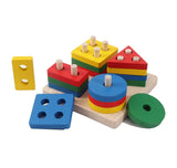 Jeu de Puzzle en Bois Montessori pour Enfant, Jouet Éducatif pour Petit Bébé, Apprentissage par le Divertissement, Matériel d'Éducation et d'Éveil, Offre Spéciale