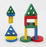 Jeu de Puzzle en Bois Montessori pour Enfant, Jouet Éducatif pour Petit Bébé, Apprentissage par le Divertissement, Matériel d'Éducation et d'Éveil, Offre Spéciale