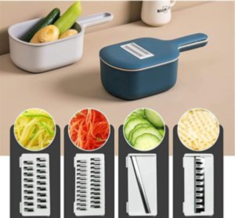 Mandoline coupe-légumes multifonctionnelle avec protection