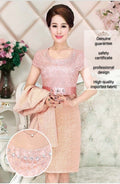 Robe Mère de la Mariée Dentelle - 2 Pièces Veste