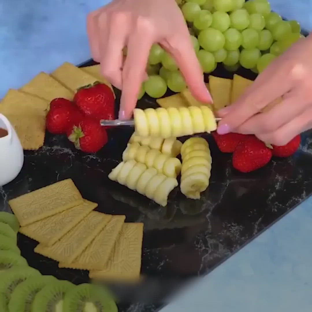 Couteau Spirale Légumes - Coupe Julienne Cuisine Pratique